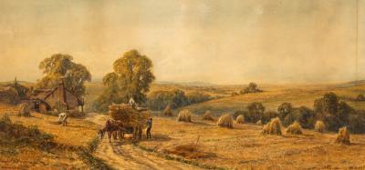 Appraisal: John Faulkner - Farm at the Plaisance Kenilworth signed and