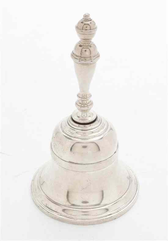 Appraisal: An Elizabeth II Silver Bell S J Shrubsole London of