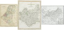 Appraisal: A Group of Three European Maps ca th Century Map