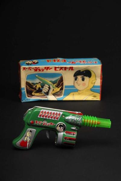 Appraisal: Super Jetter Pistol Toy Description Japanese Made by Nomura Working