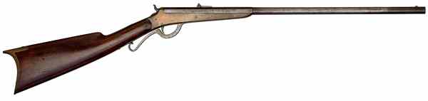 Appraisal: Remington Beals Single-Shot Rifle rimfire cal '' octagonal-to-round barrel S