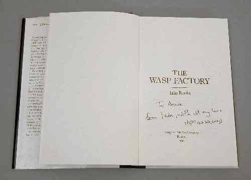 Appraisal: Iain Banks - ''The Wasp Factory'' published by Houghton Mifflin