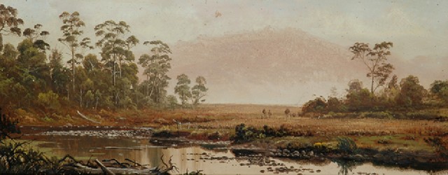 Appraisal: Attributed to James Haughton Forrest - Tasmanian River Scene oil