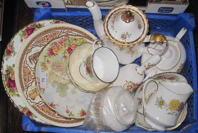 Appraisal: A Collection of Pottery to include Royal Albert Old Country