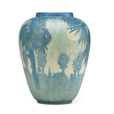 Appraisal: SADIE IRVINE NEWCOMB COLLEGE Large vase Condition Report