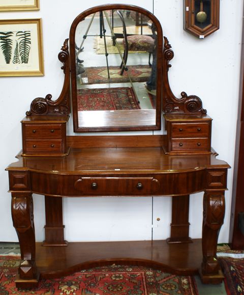 Appraisal: A th century Australian cedar dressing table cms wide cms