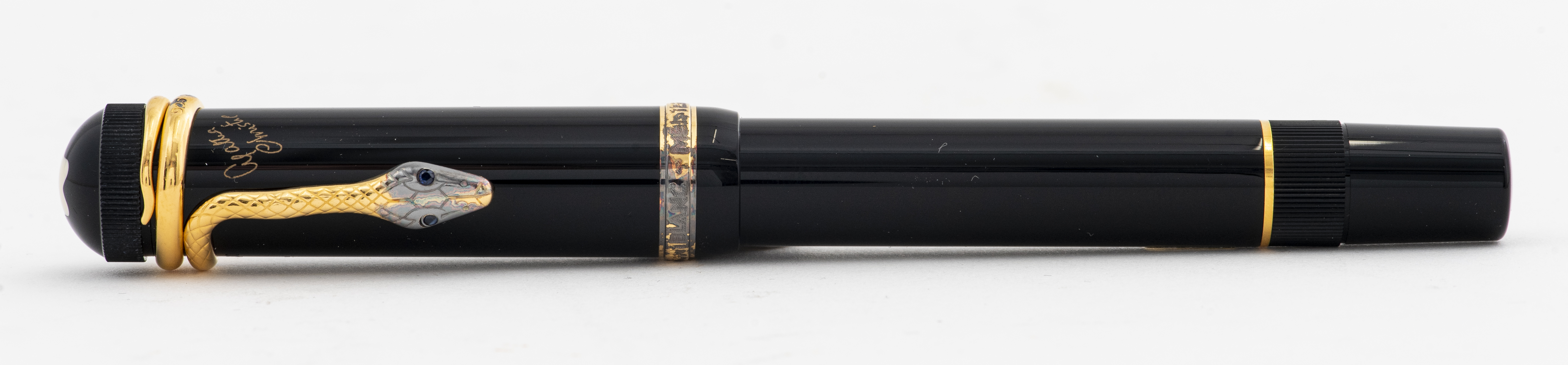 Appraisal: MONTBLANC 'AGATHA CHRISTIE' VERMEIL FOUNTAIN PEN Montblanc Meisterstuck 'Agatha Christie'