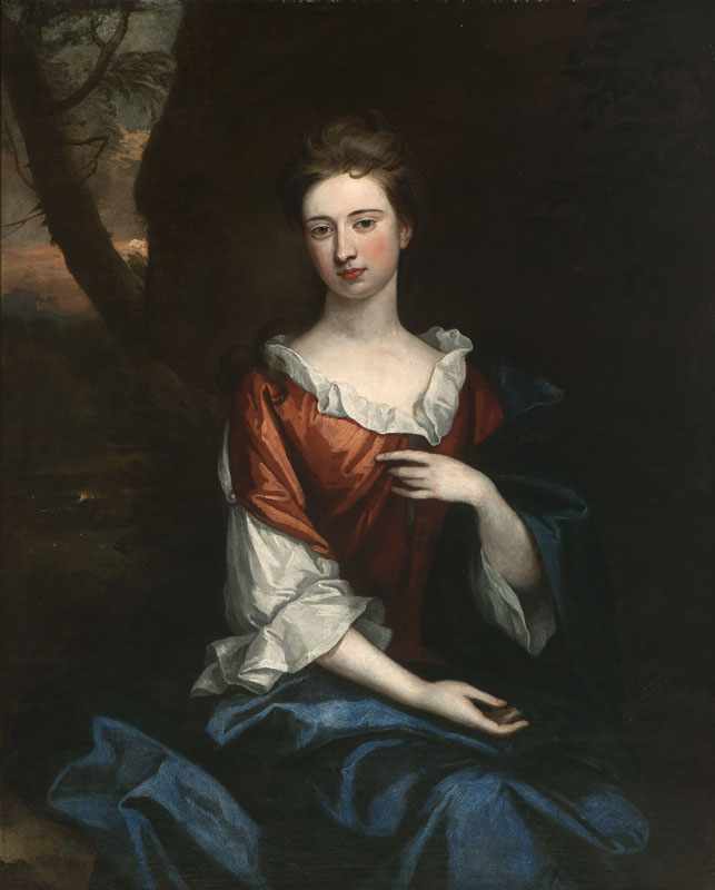 Appraisal: Sir Godfrey Kneller - British Portrait of a Lady in