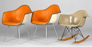 Appraisal: Eames for Herman Miller Chairs including Rocker st item Eames