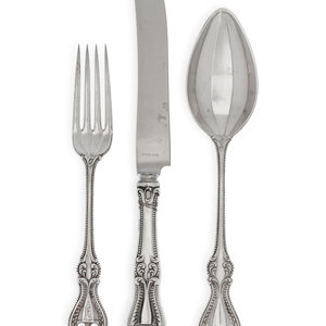 Appraisal: An American Silver Flatware Service Towle Silversmiths Newburyport MA in