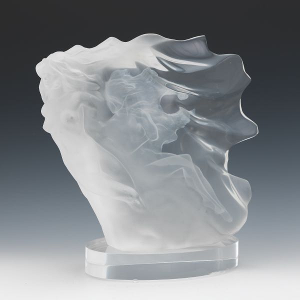 Appraisal: FREDERICK E HART AMERCIAN - x x Spirita Acrylic sculpture