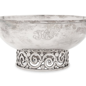 Appraisal: A Tiffany Co Silver Centerpiece Bowl New York NY Circa