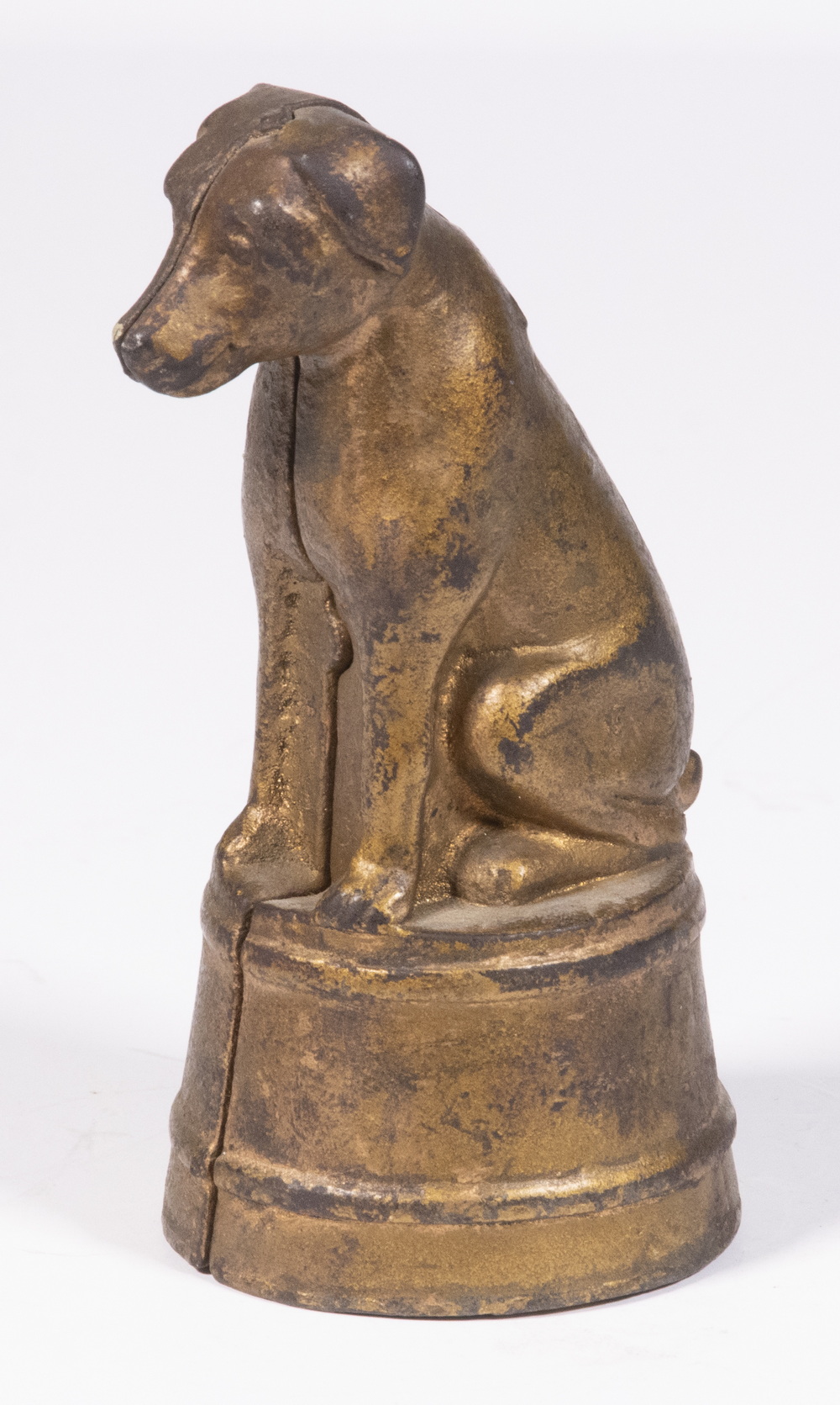 Appraisal: A C WILLIAMS DOG ON TUB BANK Early th c