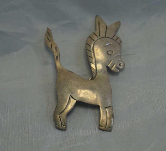 Appraisal: ca - Vintage Mexican Sterling Silver marked with the First