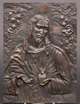 Appraisal: Iconic Relief of Jesus ca Early Mid th Century A