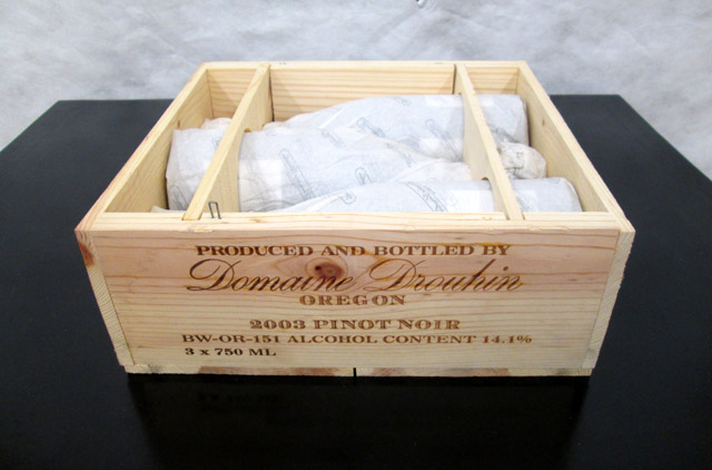 Appraisal: SIX BOTTLES OF DOMAINE DROUHIN LOUISE PINOT NOIR and Drouhin