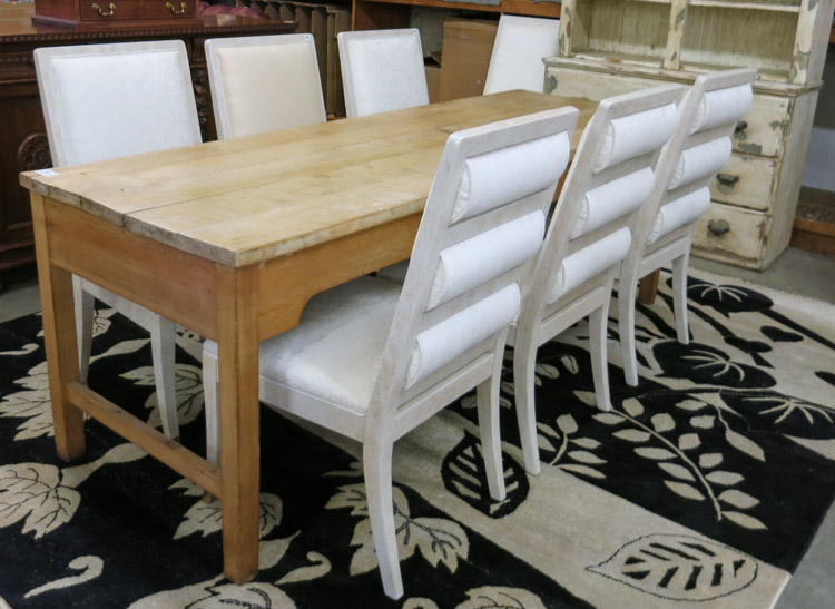 Appraisal: A CONTEMPORARY SET OF EIGHT DINING CHAIRS Henredon Furniture Co