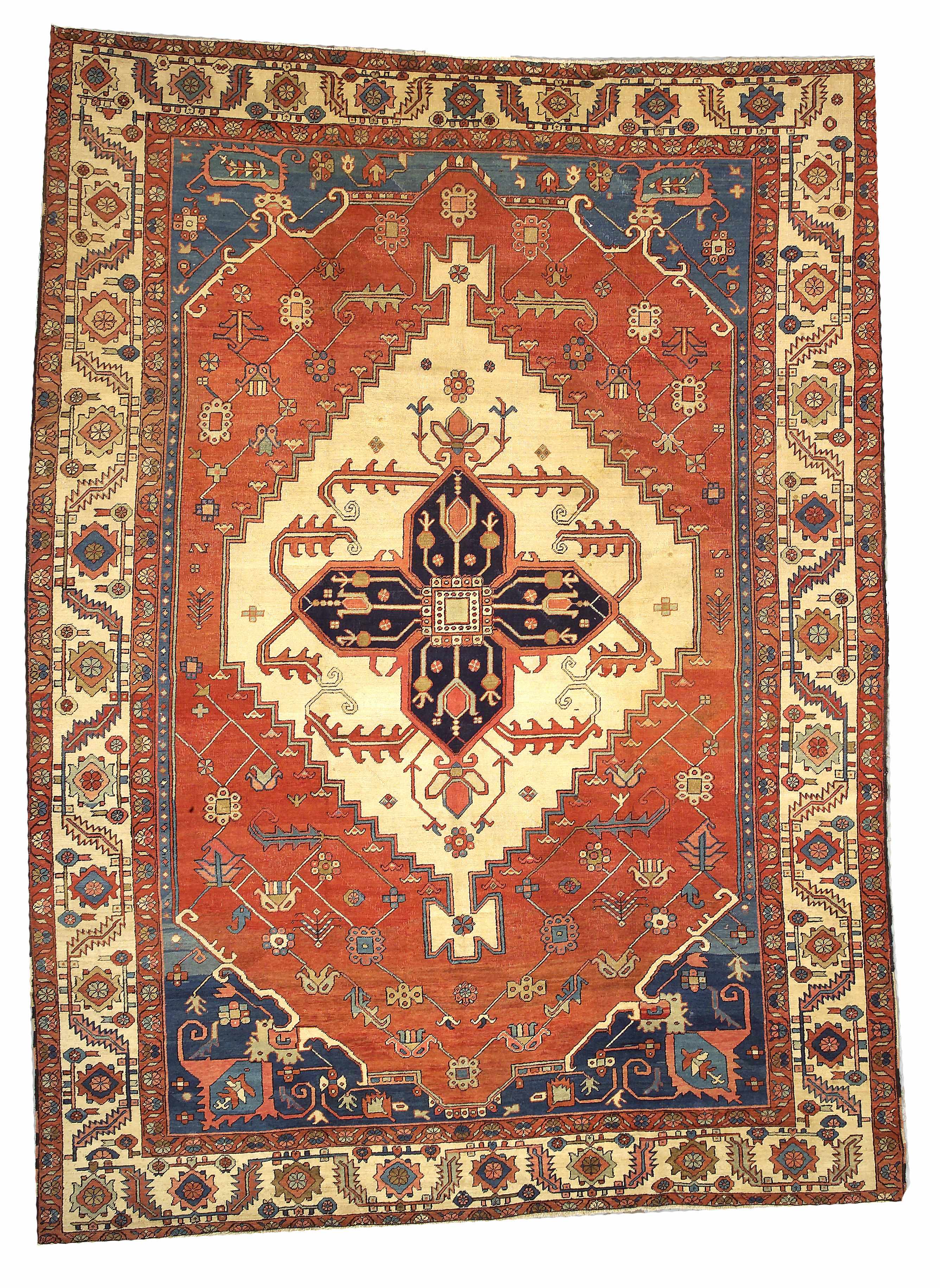 Appraisal: A Serapi carpet Northwest Persia circa size approximately ft in