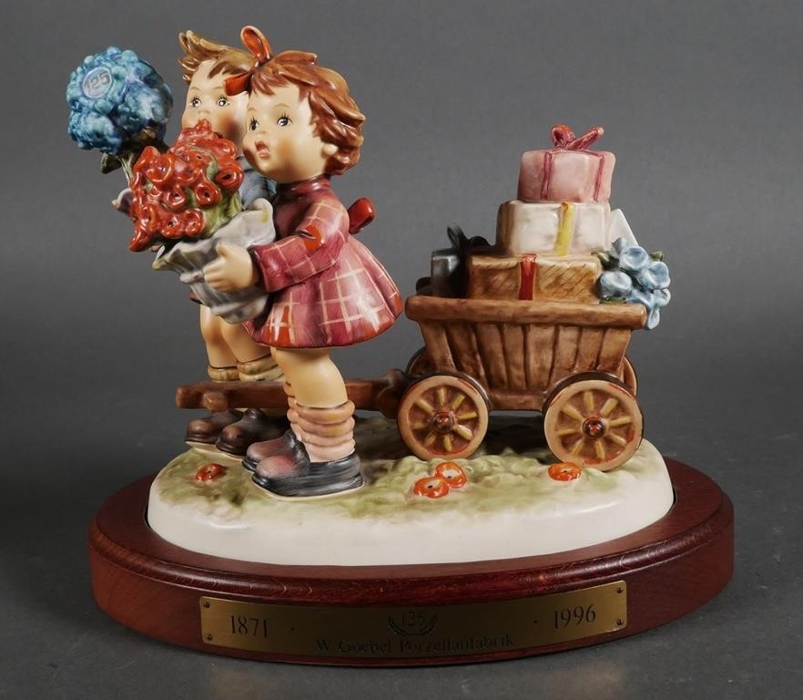 Appraisal: Goebel M I Hummel Century Collection Love's Bounty figurine TMK-