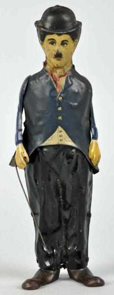 Appraisal: Tin Litho Charlie Chaplin Walking Wind-Up Toy German Working Tin