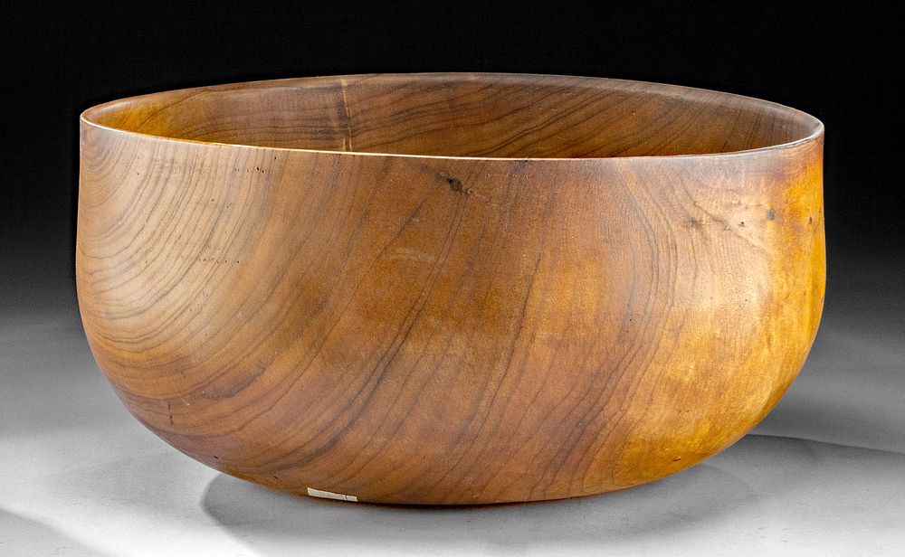 Appraisal: Massive Hawaiian Koa Wood Bowl North Pacific Hawaii ca s