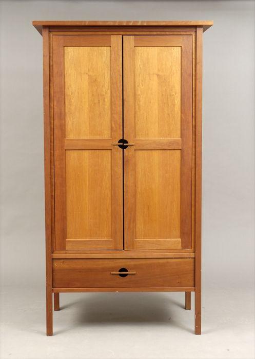 Appraisal: Contemporary Cherrywood Cabinet x x in