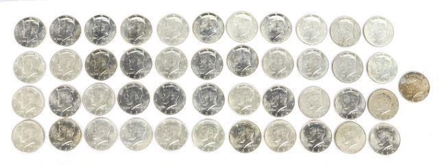 Appraisal: lot of U S Kennedy half dollars D opinion appear