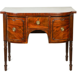 Appraisal: A Regency Mahogany Sideboard Circa Height x length x depth