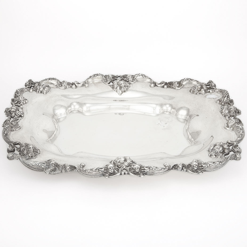 Appraisal: Meriden Britannia Company Sterling Silver Serving Dish Circa Of shaped