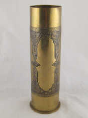 Appraisal: Judaica A commemorative trench art First World War German brass