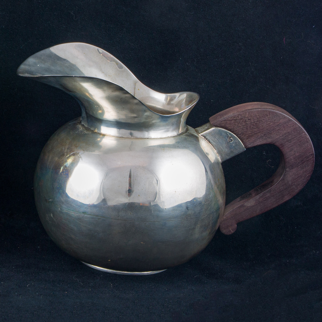 Appraisal: A MEXICAN R FAJARDO STERLING WATER PITCHER A Mexican R