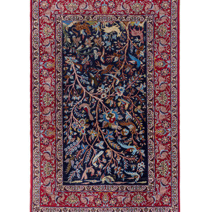 Appraisal: An Isfahan Wool Rug Circa feet inches x feet inches