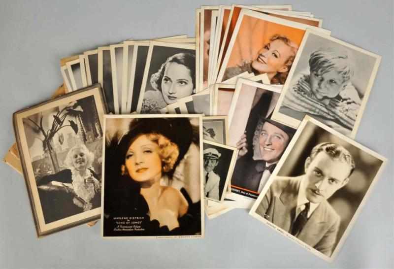 Appraisal: Lot of Approx Movie Star Photos Description This lot includes