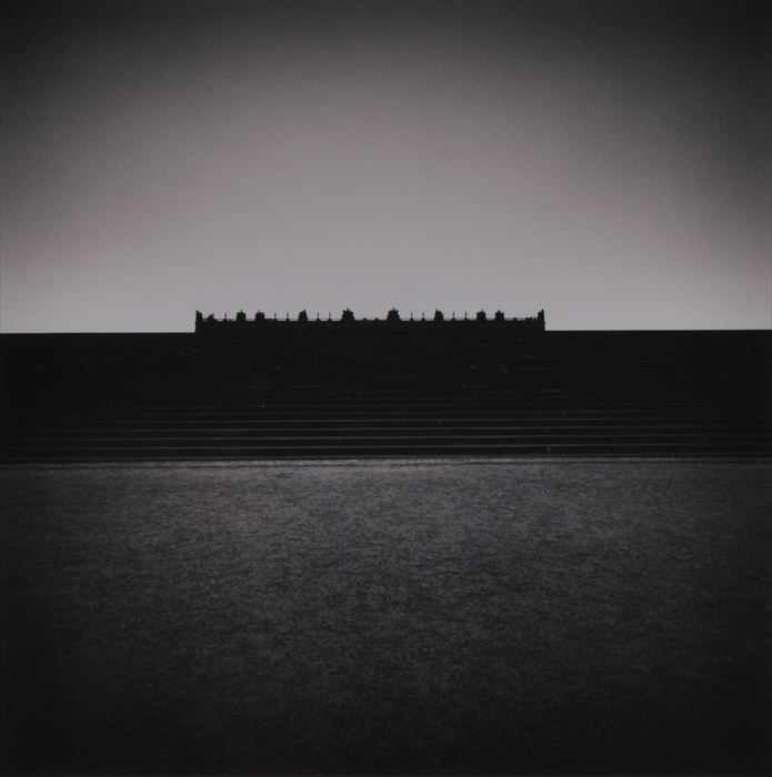 Appraisal: MICHAEL KENNA b PALACE AND STEPS STUDY Gelatin silver print