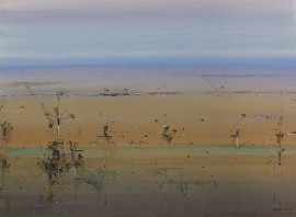 Appraisal: John Borrack born Summer Plains watercolour signed and dated 'John