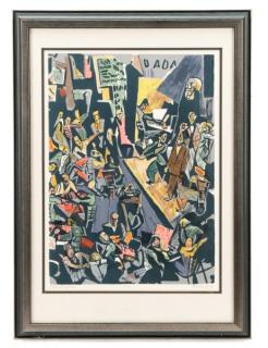 Appraisal: Marcel Janco Cabaret Voltaire Dadaist Litho Marcel Janco Israeli Romanian