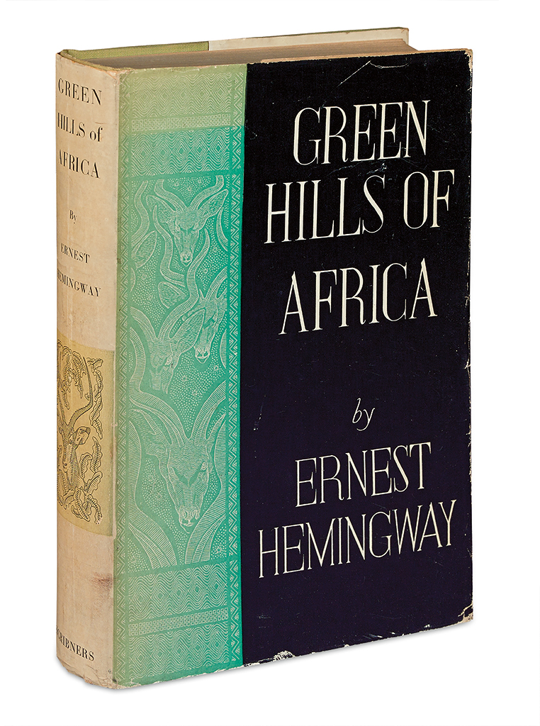 Appraisal: HEMINGWAY ERNEST Green Hills of Africa Decorations by Edward Shenton