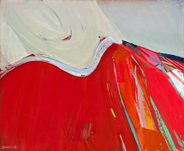 Appraisal: Raimonds Staprans Latvian American born The Busted Hill signed and