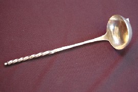 Appraisal: VICTORIAN STERLING SILVER LADLE