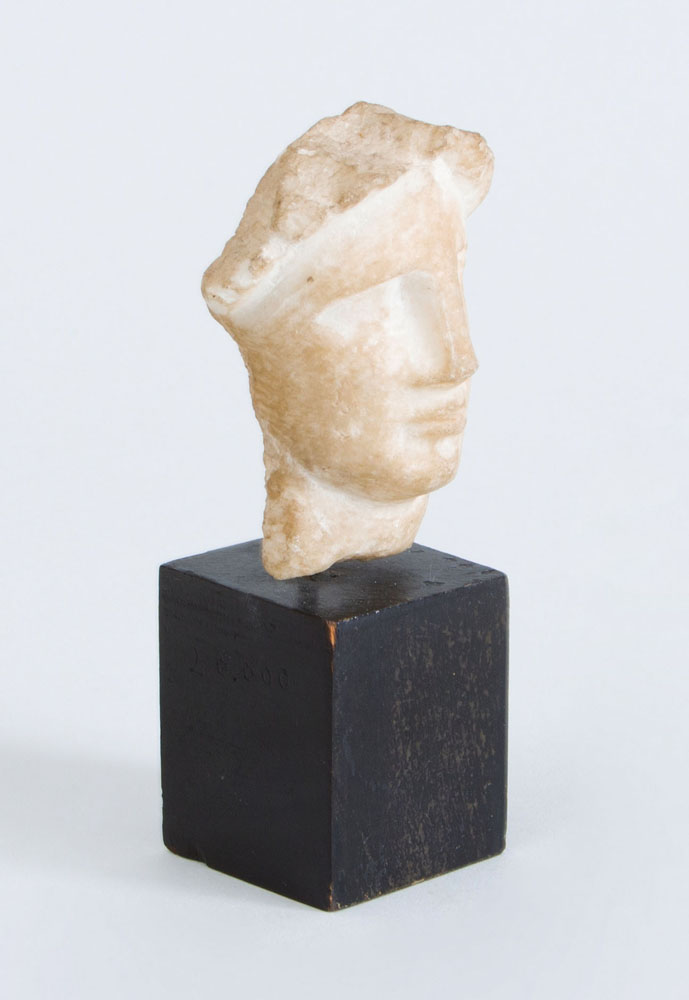 Appraisal: GREEK CARVED MARBLE HEAD OF A WOMAN HELLENISTIC x x