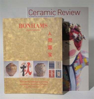 Appraisal: A collection of auction catalogues Ceramics Review magazines and pamphlets