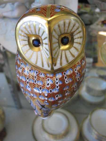 Appraisal: ROYAL CROWN DERBY OWL PAPERWEIGHT