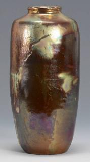 Appraisal: Art Pottery Iridescent Vase American Art Pottery vase possibly Pewabic