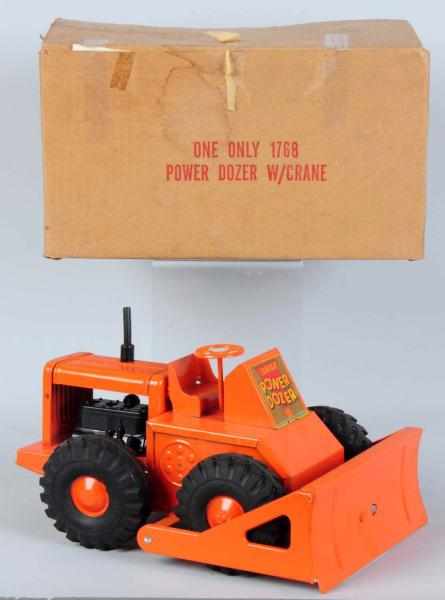 Appraisal: Pressed Steel Marx Lumar No Power Dozer Toy American Toy