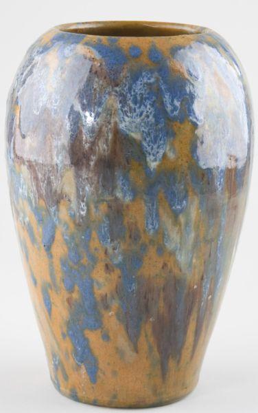 Appraisal: NC Pottery Tapered Vase att Jonah Owen ca s earthenware