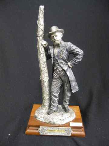 Appraisal: Chilmark Pewter Figurine ''Ulysses S Grant'' by Francis Barnum numbered