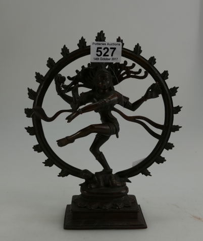 Appraisal: Antique Oriental Bronze Deity