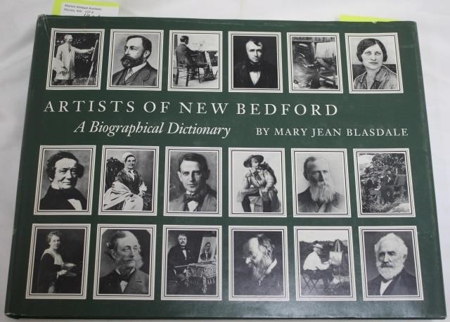 Appraisal: ARTISTS OF NEW BEDFORD BOOK BY MARY JEANBLASDALE PUBLISHED BY