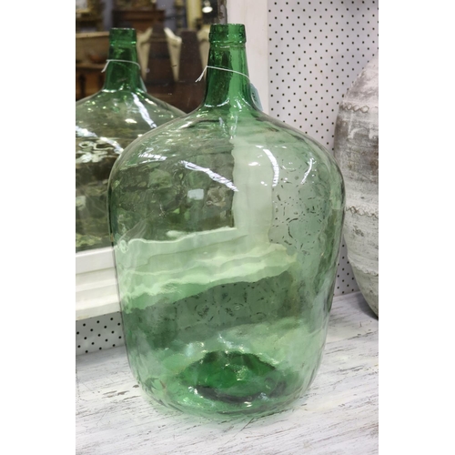 Appraisal: Vintage French winemakers glass bottle approx cm H