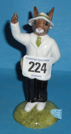 Appraisal: Royal Doulton Bunnykins Figure Umpire DB Limited edition Boxed with